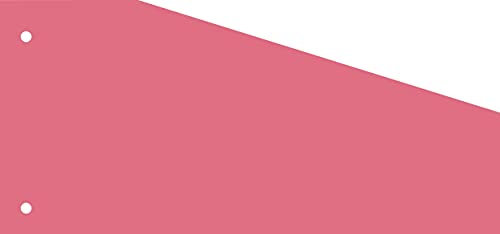 Kangaro 07070-13-TR Trennstreifen, Papier, Rosa, 235x105 Trapez