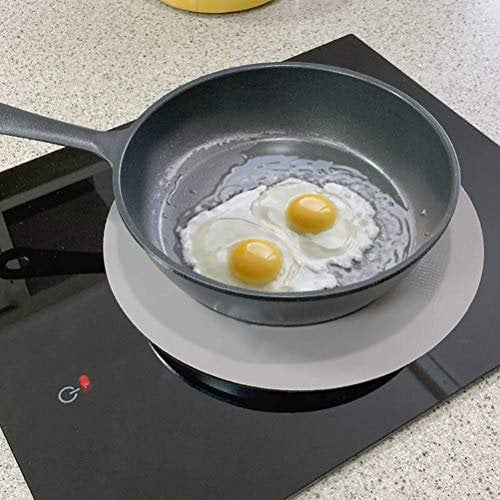 Induction Cooktop Mat - Silicone Fiberglass Cook top Scratch Protector - for Magnetic Stove - Non Slip Pads to Prevent Pots from Sliding During Cooking