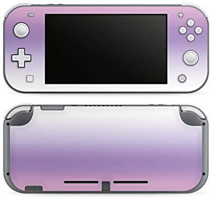DeinDesign Autocollant Compatible avec Nintendo Switch Lite Sticker Film Autocollant Bicolore Dégradé de Couleurs Pastel