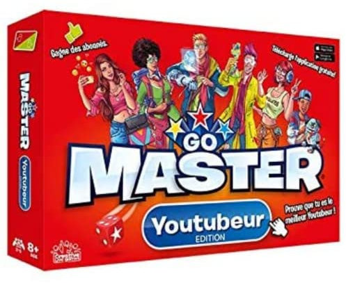 Dujardin Gesellschaftsspiel – GO Master Youtubers – Wird der Beste Youtuber – ab 8 Jahren 41322
