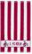 King of Trade 1. FC Köln Gästehandtuch 2-er Set Blockstreifen 30 x 50 cm