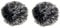 2PCS Mini Wind Muff Furry Microphone Windscreen Cover 0.2Inch Lapel Mic Wind Muff