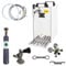 Bierkühler BieTal® Bierzapfanlage 60 Liter 1-leitig KOMPLETTSET - KEG Flach - CO2 0,5Kg