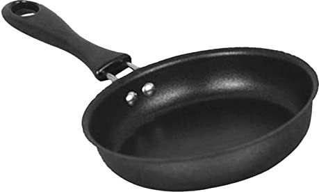 misppro 12cm Cast Iron Mini Skillet/Spoon Rest/Ashtray Pre-Seasoned Frying Pan