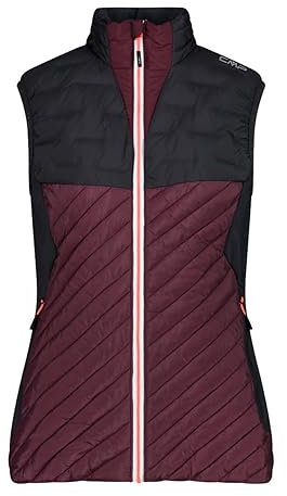 CMP Damen Hybrid Weste, Burgundy, 38