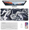 Tappetino Mouse Gaming XXL 800 * 300mm Tappetino Antiscivolo Sottomano Da Scrivania Per Mouse e Tastiera, Con Base In Gomma Antiscivolo, Lavabile, Mouse Pad