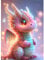Dragon Diamond Painting - 5D Diamond Art Kits for Adults & Kids, Full Round Drill, Crystal Rhinestone Art Craft for Home Wall Decor Gifts, 30x40cm