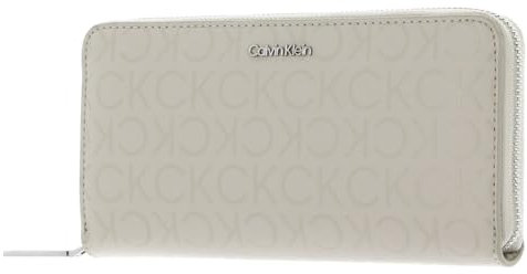 Calvin Klein CK Must Zip Around Wallet_Epi Mono Stoney Beige Epi Mono