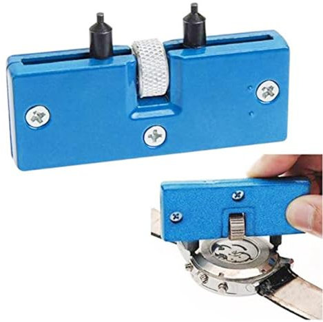 PULABO Réglable Rectangle Montre Dos Couverture Ouvreur Remover Clé Kit De Réparation Outil pour Montre Batterie Remover Montre Réparation créatif