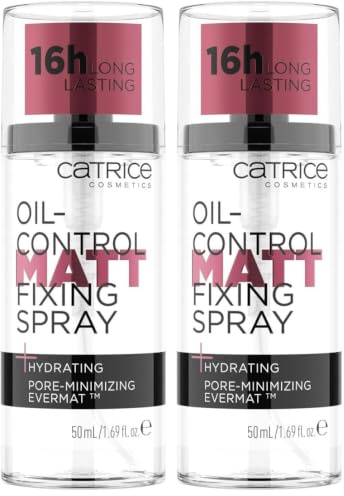 Catrice Oil-Control Spray Fijador Matificante (Lot de 2)