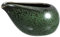 SEWACC 100ml Ceramic Sauce Pitcher, Mini Creamer Gravy Boat, Dressing Serving Jug, for Salad Dressing, Milk, Sauces, Green