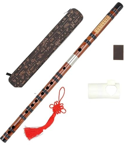Bamboo Flute Instrument Flute Professional Woodwind Instrument Traditional Music(G)