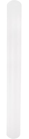 QUARKZMAN 2pcs Rouleau A Fondant PP 45cm x 2.5cm Pour Patisserie Blanc | Anti-Adhesif