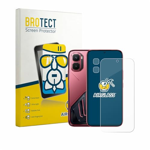 BROTECT Schutzglas für Infinix GT 50 Pro (Display+Kamera) Schutzfolie Panzer Folie Glas[Extrem Kratzfest 9H, Anti-Fingerprint, Ultra-Transparent]