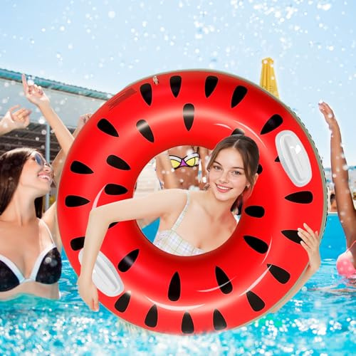 Tubo Galleggiante Piscina, panemy Ciambella Mare Adulti, Anguria