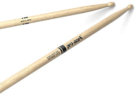 ProMark Drumsticks | Schlagzeug Sticks | PW747BW Super Rock Schlagzeugsticks mit Holztip