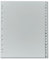 Herlitz 10901718 Register A-Z, 24 x 29,7 cm, Überbreite, PP, Eurolochung