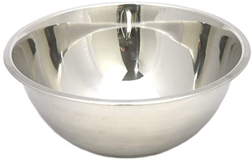 Chef Craft 21719 Brushed Mixing Bowl, Stainless Steel, Silver