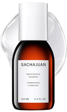 SACHAJUAN Moisturising Shampoo 100ml Designed For Dry, Bleached or Colour Treated Hair In Need Of Deep Hydration. Replenishes Moisture, Leaving Hair Feeling Soft, Healthy & Manageable.