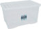 Wham 6 x 14025 Crystal Box mit Deckel - 60 Liter - 60 x 40 x 33 cm - transparent