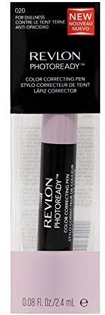 Revlon Photoready Color Correcting Pen, For Dullness 020 { 2 Pack }