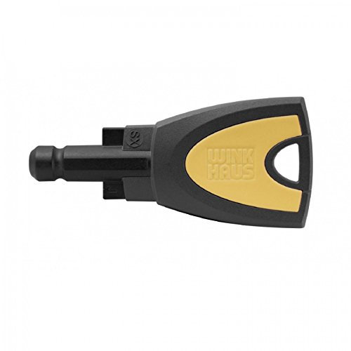 Winkhaus blueCompact Clé universelle Smart Home bleu / gris / rose / vert / jaune, jaune