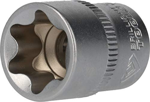 BRILLIANT TOOLS BT021841 Douille Torx E 3/8, E20 [Powered by KS TOOLS]