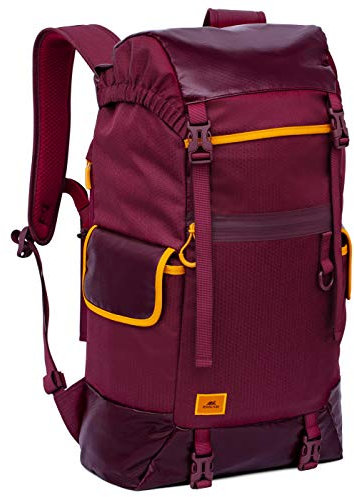 Riva NB Rucksack Dijon 17,3 30L rot/gelb 5362