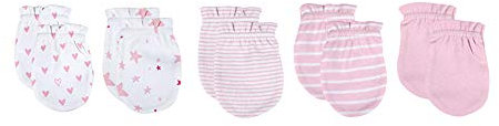 Baby Unisex Cotton Gloves For Boys Girls Scratch Mittens for Newborn 0-12 Months Personalisierte Geschenke Neugeborenen Set Anti-scratch Baby Mittens