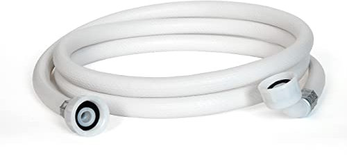 ELECTROHOGAR Tubo Carico Lavatrice e Lavastoviglie | Da 1,5M a 6M | Tubo Flessibile Universale per Ingresso Acqua | Filettatura Standard Compatibile con Tutte le Marche: Electrolux, Bosch, LG...(2M)