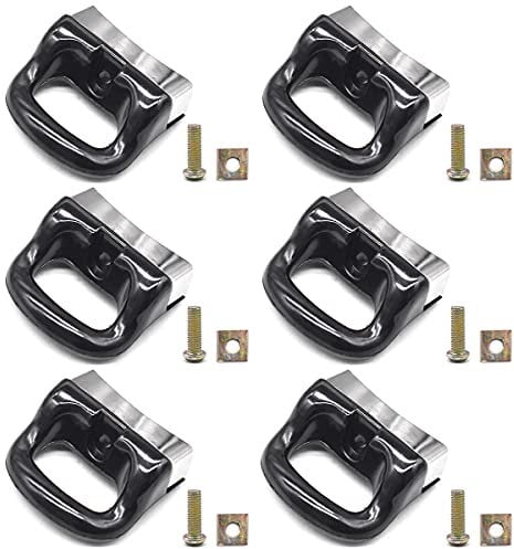 Tianher Mango de Olla a Presión, 6 Piezas Mango Lateral de la Olla Metal Baquelita Grip Asa Desmontable Manija Repuestos Tapa Maceta Aluminio para Olla Accesorios a Presión Cocina.