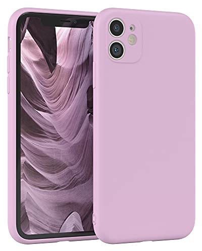 EAZY CASE - Silikonhülle für iPhone 11 Hülle Silikon Case Violett weich stoßfeste Handyhülle iPhone 11 Schutzhülle mit Kameraschutz Dünn Premium Schutz Cover TPU Phone Bumper in Flieder
