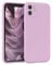 EAZY CASE - Silikonhülle für iPhone 11 Hülle Silikon Case Violett weich stoßfeste Handyhülle iPhone 11 Schutzhülle mit Kameraschutz Dünn Premium Schutz Cover TPU Phone Bumper in Flieder