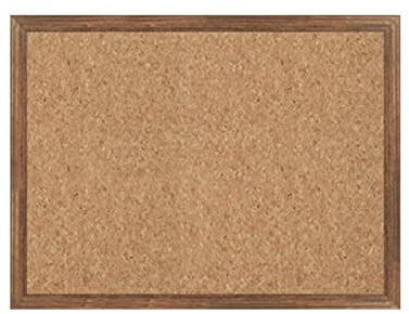 LIU- Pinnwand Aus Kork Mit Braunem Rahmen, Dekorative Hängende Pinnwand, Für Home Office School Wall Decor, Message Board Oder Vision Board (Size : 80x100cm)