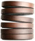 S1EGAN Lot de 6 dessous de verre, sous verre, sous assiette en bois pour boissons, 10 cm, absorbants et isolants, empilables en feutre, pour table en bois, conçus par S1EGAN