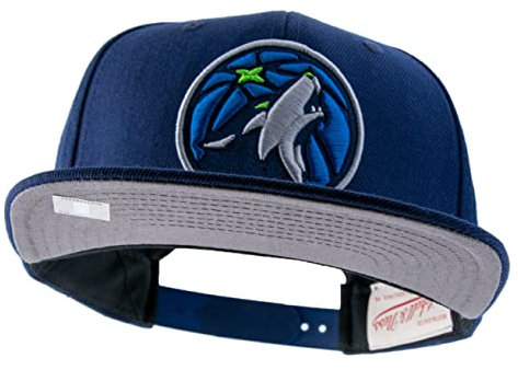 Mitchell & Ness NBA Team Ground 2.0 Snapback - Minnesota Timberwolves, Blue