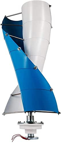 XIAOGUANG Generatore di Turbine eoliche Verticali da 800 W Generatore di Vento Maglev Generatore Eolico Verticale 12V/24V/48V con 3 Pale e Controller per Giardino Esterno,24V