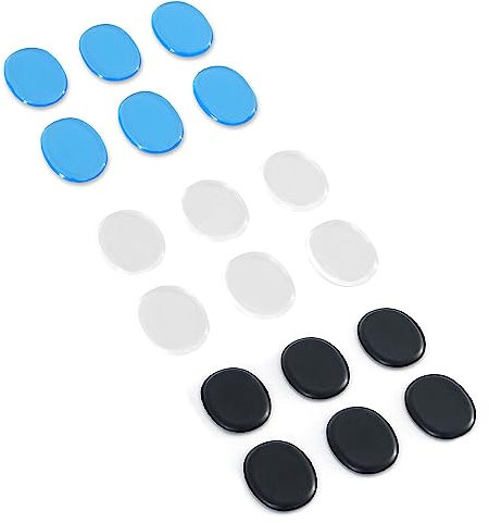 keepdrum Pad06CLR Dämpfer Pads Oberton-Dämpfer für Schlagzeug Felle und Becken (Farb-Set)