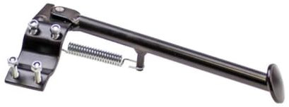 Seitenständer Schwarz passend für Zündapp CS CX Hai 444 ZD ZR ZB ZA ZX ZL ZS ZE A Mofa Moped Mokick – ca. 230 mm – robuster Abstellständer zur einfachen Montage
