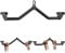 SELEWARE 28 Multi-Grip LAT Pull Down Bar – Durable Alloy Steel, Ergonomic Grip, Versatile Cable Machine Attachment for Versatile Muscle Training