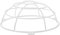 Sosoport Supports couvercle du détecteur de fumée cage de protection de tête vsp blanc Protection pour tête de sprinkler Détecteur de métaux écusson de gicleurs d'incendie petit Grille