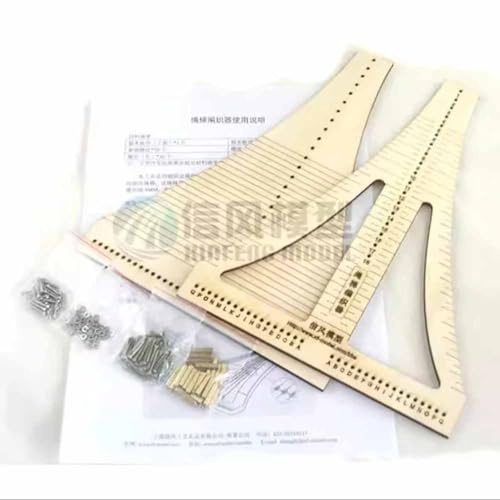 Ship Model Building Tool Rope Ladder Weaver Braide Knotte Rope Ladder Classic Sailboat Ancillary Tools(S-1)