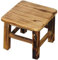 ACLips Holzhocker Stabile Holzleiter Holzleiter Multifunktion, Stuhl Verdickter Bibliothekstreppenstuhl, Tragbare leichte Leiter Gartenwerkzeugleiter Loftküche, Farbe: Retrofarbe (Farbe: Wo