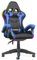 bigzzia Sedia Gaming con Luci RGB, Sedia Ergonomica Gaming con LED, Poltrona da Gioco con Poggiatesta e Supporto Lombare per Stanza dei Giochi, Adolescenti (Utilizzo di RGB, Blu)