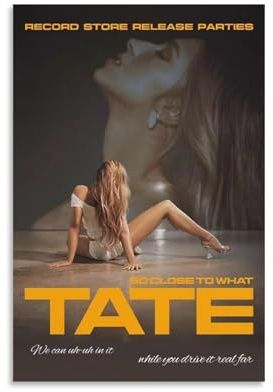 UKewei Tate Poster Mcrae, Musikalbum, Vintage-Cover, Musikposter für Zimmer, ästhetische Leinwand, Wandkunst, Schlafzimmerdekoration, 30 x 45 cm