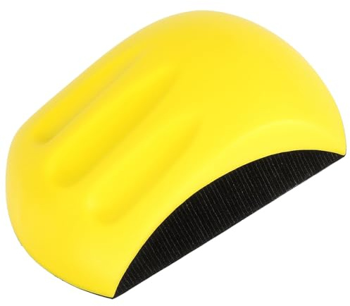 5 Inch Hand Sanding Pad Block,125mm Hook and Loop Ergonomic Mouse Sander Pads Polishing Grinding Disc for Woodworking Furniture Restoration Automotive Polishing Drywall and Crafts