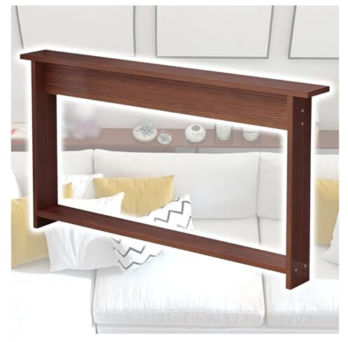 JYHHCYS Table Console étroite Petite Console D'entrée, Table D'appoint Robuste en Bois pour Canapé, Charge Maximale : 50 Kg, Table D'appoint Fine pour Les Petits Espaces,(D LxWxH,110x20x65cm)