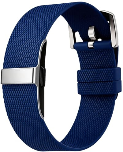 Silikon-Sportarmband, kompatibel mit Hume-Armband, ultraweiches, verstellbares Armband mit sicherer Metallschnalle für Hume-Gesundheitsband, wasserdichtes Armband für Männer und Frauen, Workout und
