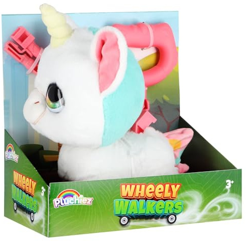 Pluchiez Plüsch Einhorn Kuscheltier 80 cm - weiches Einhorn Spielzeug