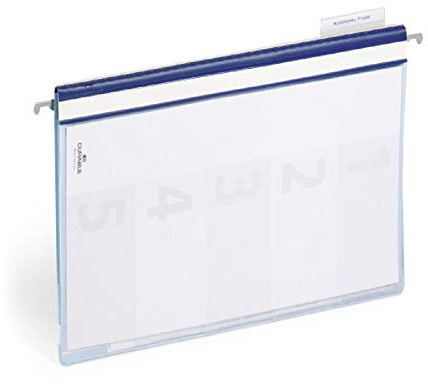 Durable Organisationshefter für KFZ, Maschinen- oder Mietunterlagen, inkl. Deckblätter und Reiter, blau, 255606